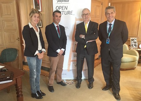 Bernal acuerda con Telefónica crear en Marbella un espacio de innovación