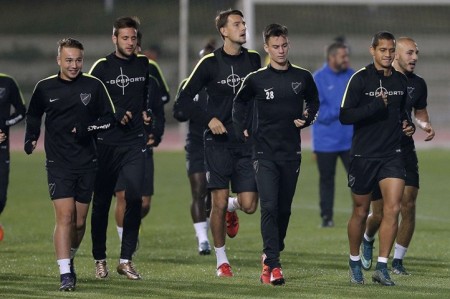 Javi Ontiveros entra en la lista del Málaga para jugar ante el Espanyol