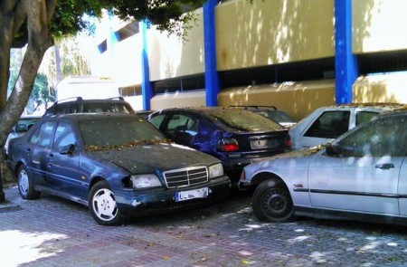 Más de 160 coches abandonados pasan a chatarra en una semana