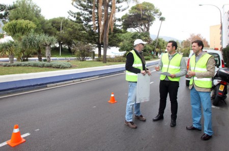 El Ayuntamiento mejora la fluidez del tráfico en la zona de Las Palmeras