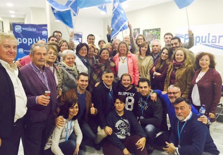 Muñoz, elegida senadora con 2.000 votos menos que en las municipales