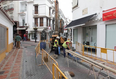 Hidralia anuncia actuaciones en el alcantarillado de Huerta Chica