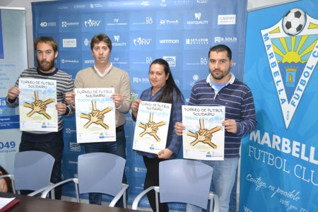 El Marbella FC organiza un torneo para ayudar al niño Jesús Campos
