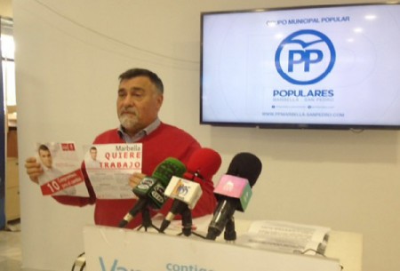 El PP manipula los datos del paro en Marbella para atacar al tripartito