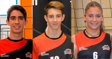 El Voleibol San Pedro aporta tres jugadores a la selección malagueña