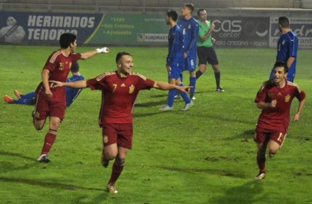Javi Ontiveros se convierte en un fijo para España sub-19