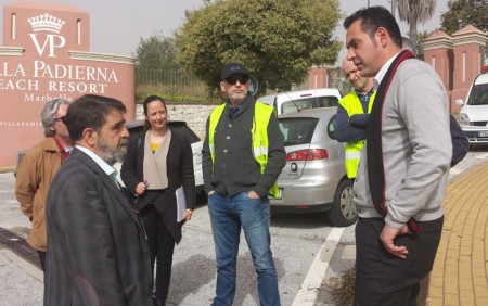 Vecinos piden un vial de servicio desde Río Real a Villa Padierna