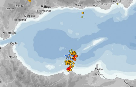 Un nuevo terremoto se siente de madrugada en Marbella