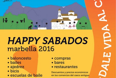 Deporte, ocio y comercio se unirán los sábados en el centro de Marbella