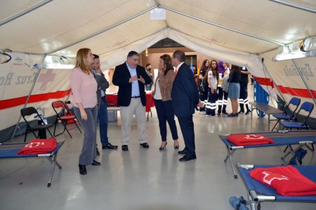 Cruz Roja Marbella muestra sus medios para atender emergencias
