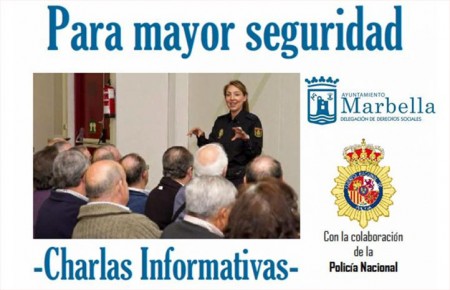 La Policía informará sobre seguridad a las personas mayores de Marbella