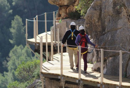 Abierto el plazo de inscripción para la ruta por el Caminito del Rey