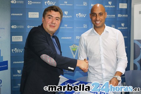 Nafti: "Entrenar al Marbella es una responsabilidad enorme y no quiero defraudar"