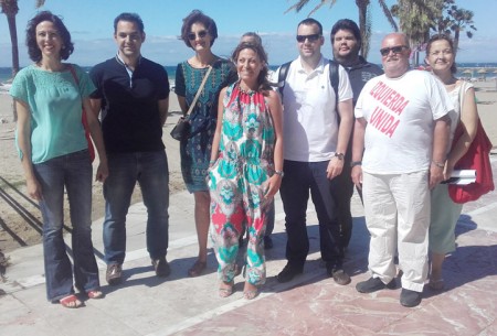 Unidos Podemos fija como prioridad estabilizar las playas de Marbella