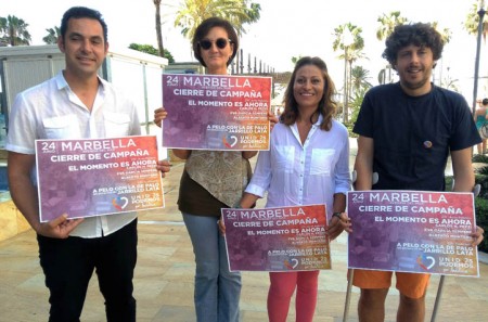 Los concejales de IU y Podemos cierran filas en Marbella ante el 26-J