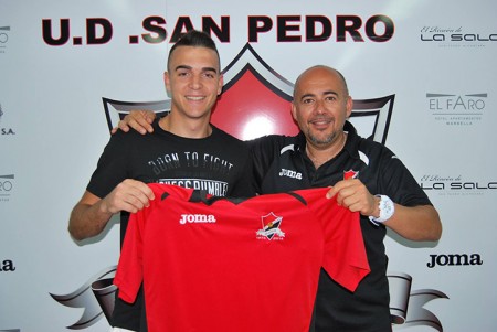 Juanje sube desde el San Pedro B para formar parte del primer equipo
