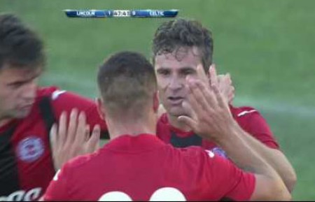 El Lincoln del marbellí Chechu da la sorpresa ante el Cetic (1-0)
