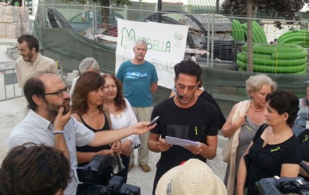 "Marbella por sus árboles" critica el derribo de árboles en avenida Nabeul