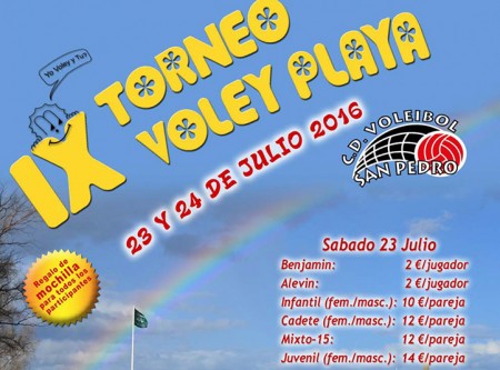 La Playa La Salida acoge este fin de semana el IX Torneo de Voley Playa