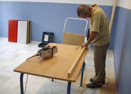 El Ayuntamiento realiza obras en los centros educativos del municipio