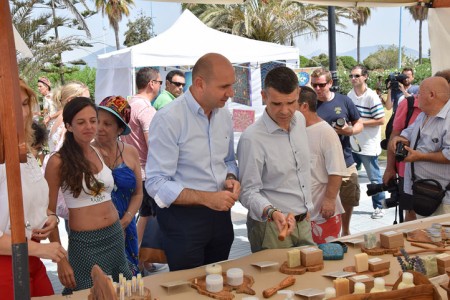 El PSOE apuesta por los productos ecológicos desde la Feria Arte Sano