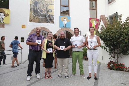 Olivera presenta "Poso de ceniza" en la Feria del Libro de Marbella