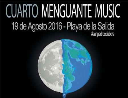 La Playa de La Salida de San Pedro acoge el festival Cuarto Menguante