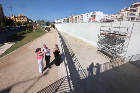 El bulevar de San Pedro lucirá un mural con motivos históricos