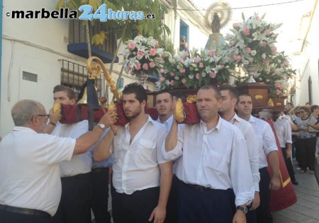 Marbella recupera la procesión de la Virgen del Pilar el 12 de octubre