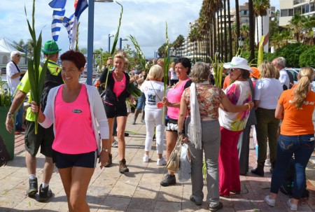 Turistas de 19 países participan en el sexto "Marbella 4 Days Walking"