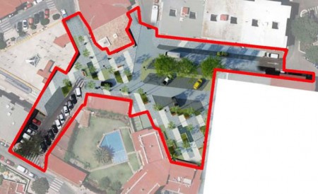 Las obras en la Plaza de la Iglesia de Divina Pastora durarán diez meses