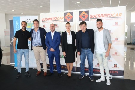 El Marbella FC cuenta por tercer año con el apoyo de Guerrero Car