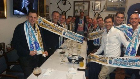 Marbella Paraíso y Atlético de Marbella presentan una bufanda conjunta