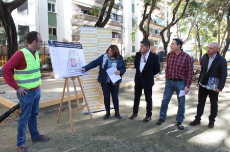 El Ayuntamiento acomete mejoras en la plaza Manuel de Falla de Marbella