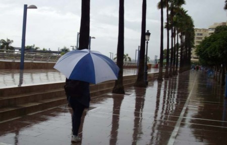Meteorología anuncia otra alerta naranja el fin de semana en Marbella