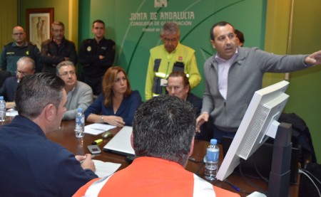 Susana Díaz visita este lunes Marbella para conocer los efectos del temporal