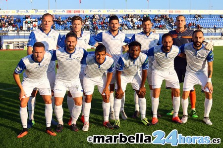 El Marbella FC está a una victoria de firmar su mejor primera vuelta