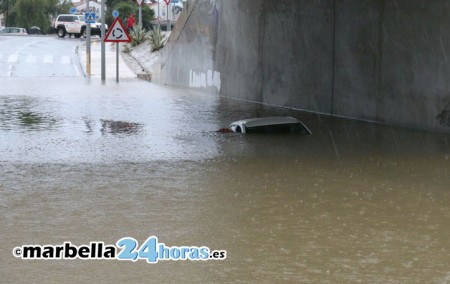 Marbella acaba un año que abrió con terremotos y cerró con fuertes lluvias