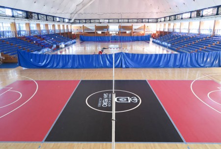 Mejoras en el pabellón "Elena Benítez" de San Pedro Alcántara 