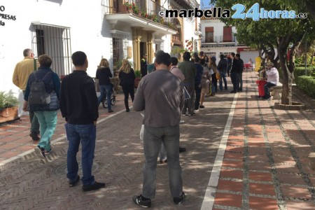 Colas en el primer día para optar a las bolsas de trabajo del Ayuntamiento