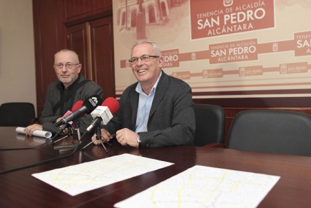 Reordenación del tráfico por obras en el centro de San Pedro Alcántara