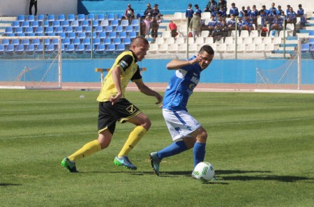 Lolo suma los tres puntos del Trofeo Moñi al mejor del Marbella FC