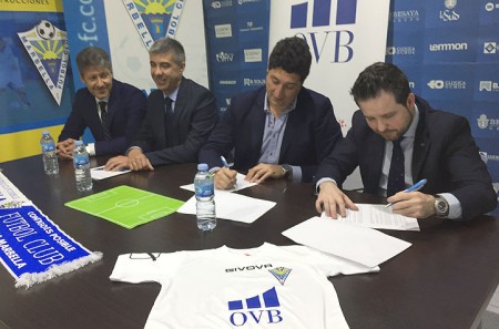 El Marbella FC firma un acuerdo de colaboración con OVB