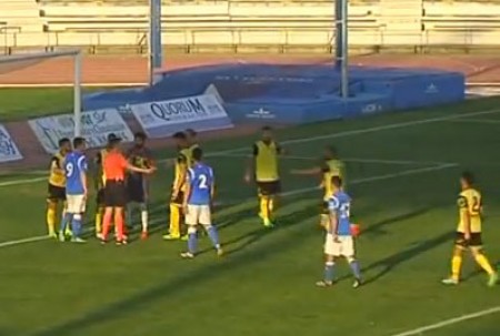 Así fue la jugada en la que el Marbella FC perdió dos puntos en el 94