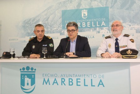 Amplio dispositivo policial para una Semana Santa segura en Marbella