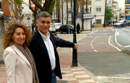El PP califica de "chapuza" las obras en la avenida Nabeul de Marbella