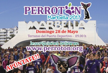 Todo listo para Perrotón Marbella, la carrera por la adopción de mascotas