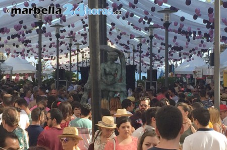 El tripartito defiende el éxito del nuevo modelo de la Feria de Marbella