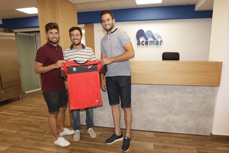Álvaro Olmo y Dani Cintrano renuevan su compromiso con la UD San Pedro