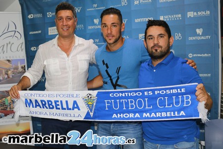 Javi Moreno: "Pude venir al Marbella hace un par de años pero no se cerró"
